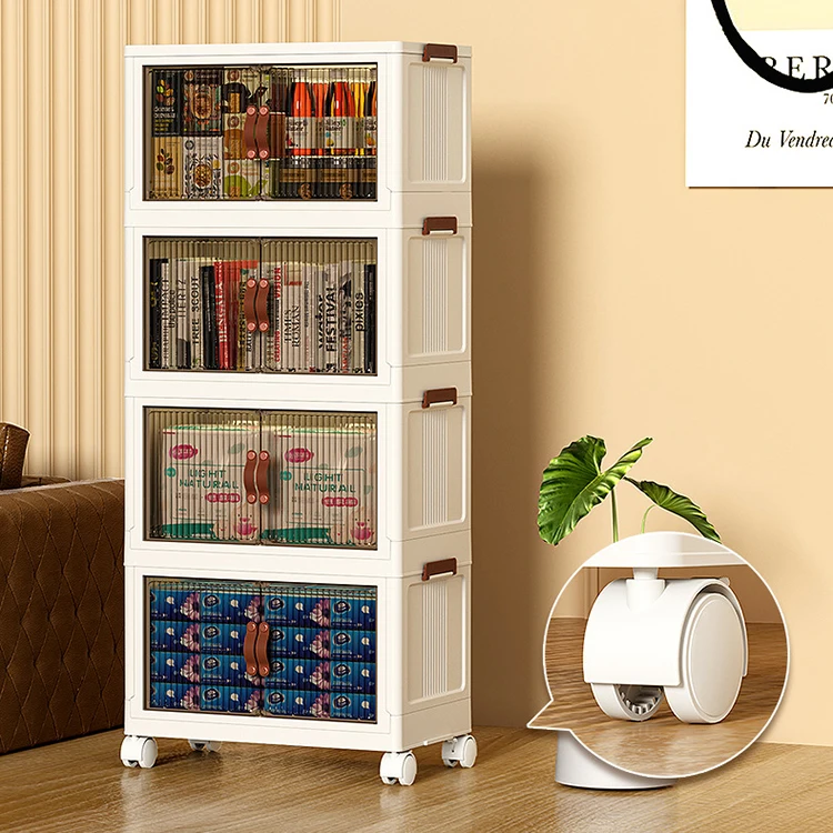 Sesame Home 5 Tier Stacked Cabinet On Wheels 4 Length Gauge Collapsible Plastic Storage Box And Trash Bin
Sesame Home 5 Tier Stacked Cabinet On Wheels 4 Length Gauge Collapsible Plastic Storage Box And Trash Bin
