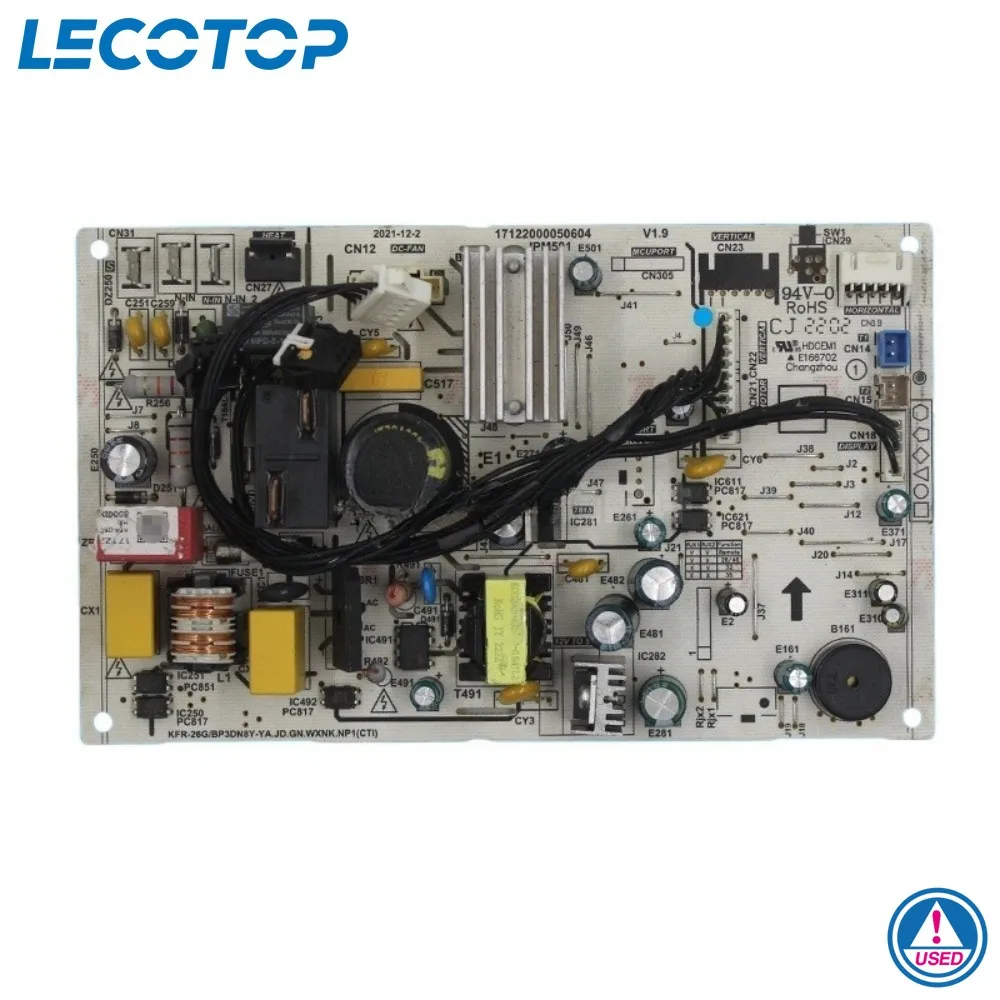 KFR-26G/BP3DN8Y-YA 17122000050604 Indoor Unit Control Board For Midea Air Conditioner Circuit PCB Conditioning Spare Parts
KFR-26G/BP3DN8Y-YA 17122000050604 Indoor Unit Control Board For Midea Air Conditioner Circuit PCB Conditioning Spare Parts