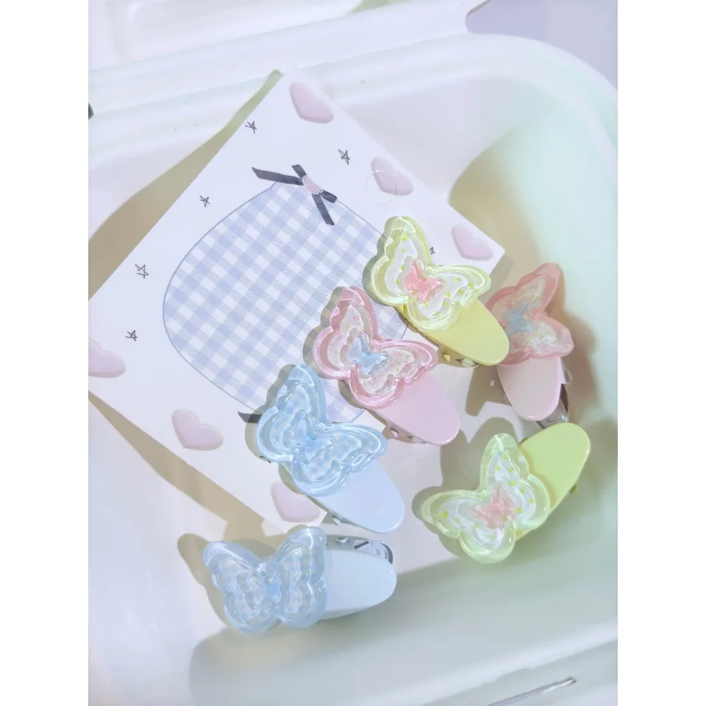 2pcs Butterfly Hair Clips Sweet Hairpin Girls Hair Accessories for Girls Hairclips Headwear
2pcs Butterfly Hair Clips Sweet Hairpin Girls Hair Accessories for Girls Hairclips Headwear