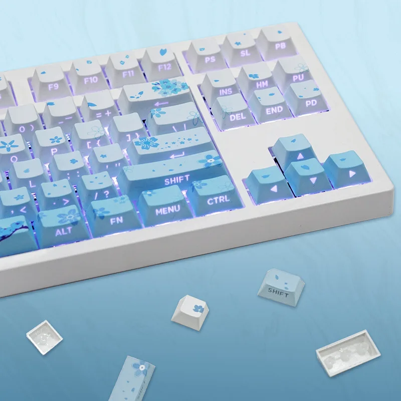 Youlan colorful gradual change heat sublimation PBT side engraved light position custom keyboard keycap
Youlan colorful gradual change heat sublimation PBT side engraved light position custom keyboard keycap