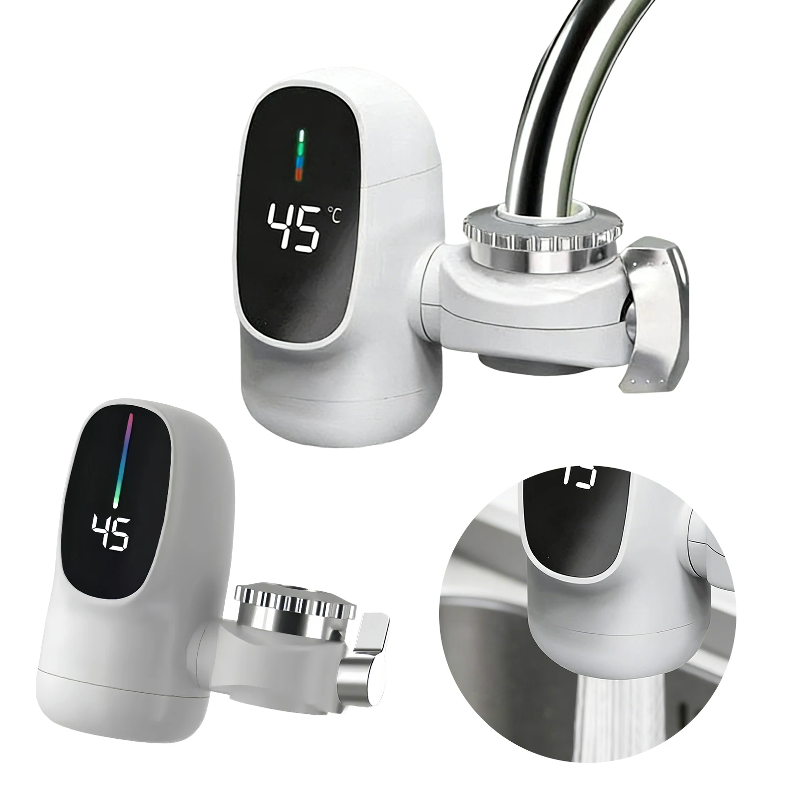 110V Fast Heating Electric Heater Faucet Energy Saving Hot Cold Mixer Fast Heating Water Tap for Kitchen Sink Bathroom
110V Fast Heating Electric Heater Faucet Energy Saving Hot Cold Mixer Fast Heating Water Tap for Kitchen Sink Bathroom