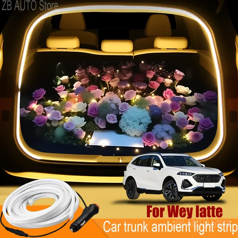 For wey latte Automobile trunk ambient light automatic sensing car interior lighting with accessories
For wey latte Automobile trunk ambient light automatic sensing car interior lighting with accessories