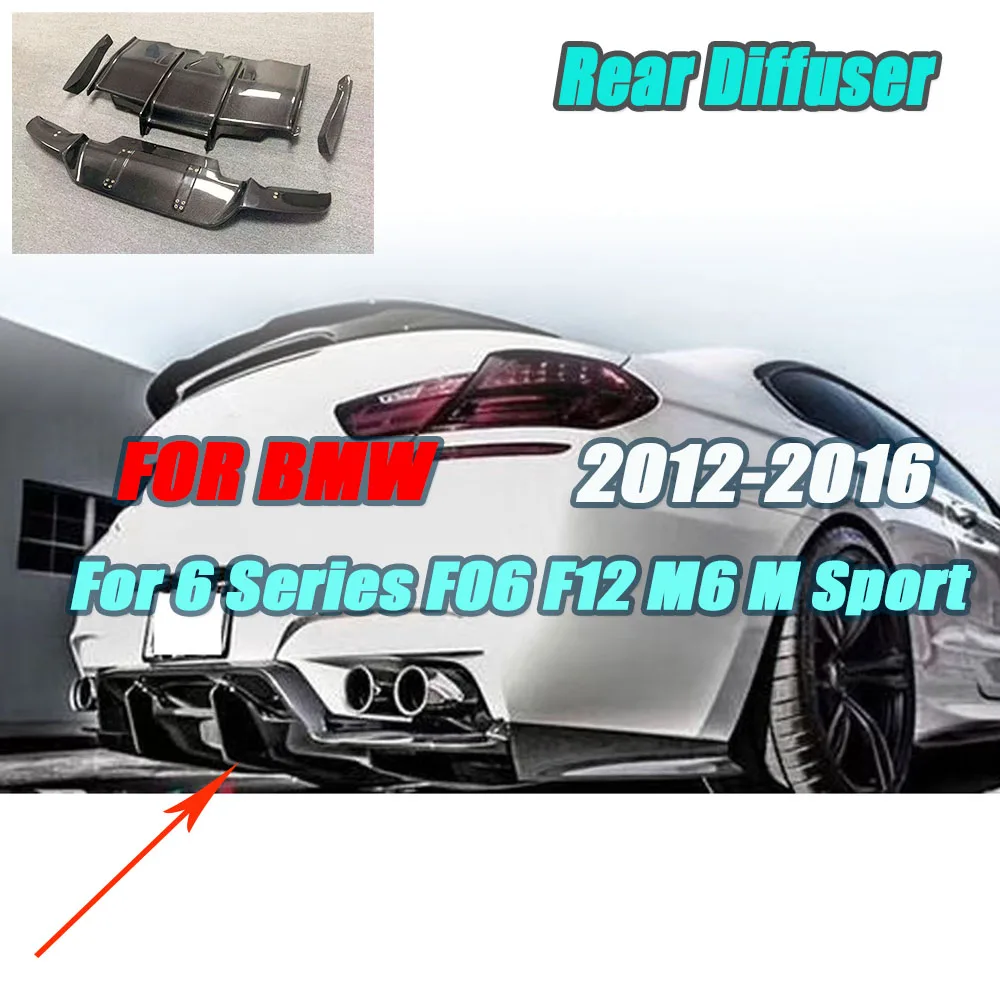 JCYECF For 6 Series Carbon Fiber Rear Lip Diffuser Splitters Aprons for BMW F06 F12 F13 M6 M Sport 2012-2016 Bumper Guard
JCYECF For 6 Series Carbon Fiber Rear Lip Diffuser Splitters Aprons for BMW F06 F12 F13 M6 M Sport 2012-2016 Bumper Guard