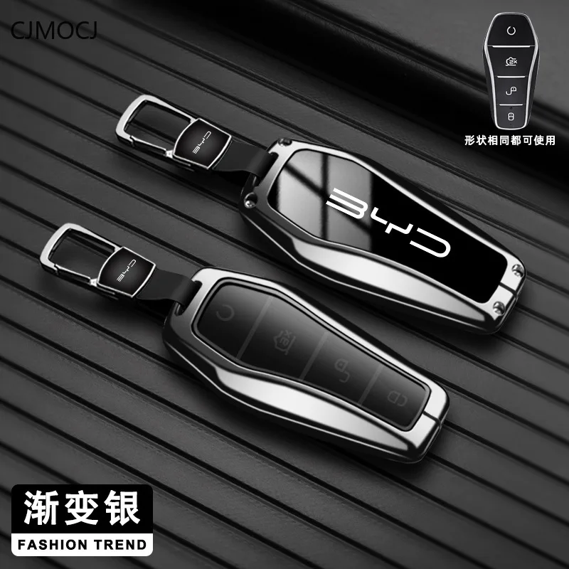 Premium Zinc Alloy Key Cover Case for BYD Song Pro/Plus/Yuan DMI/Dolphin/Han/Tang/Qin/Destroyer 05 - Protective Key Fob Shell
Premium Zinc Alloy Key Cover Case for BYD Song Pro/Plus/Yuan DMI/Dolphin/Han/Tang/Qin/Destroyer 05 - Protective Key Fob Shell
