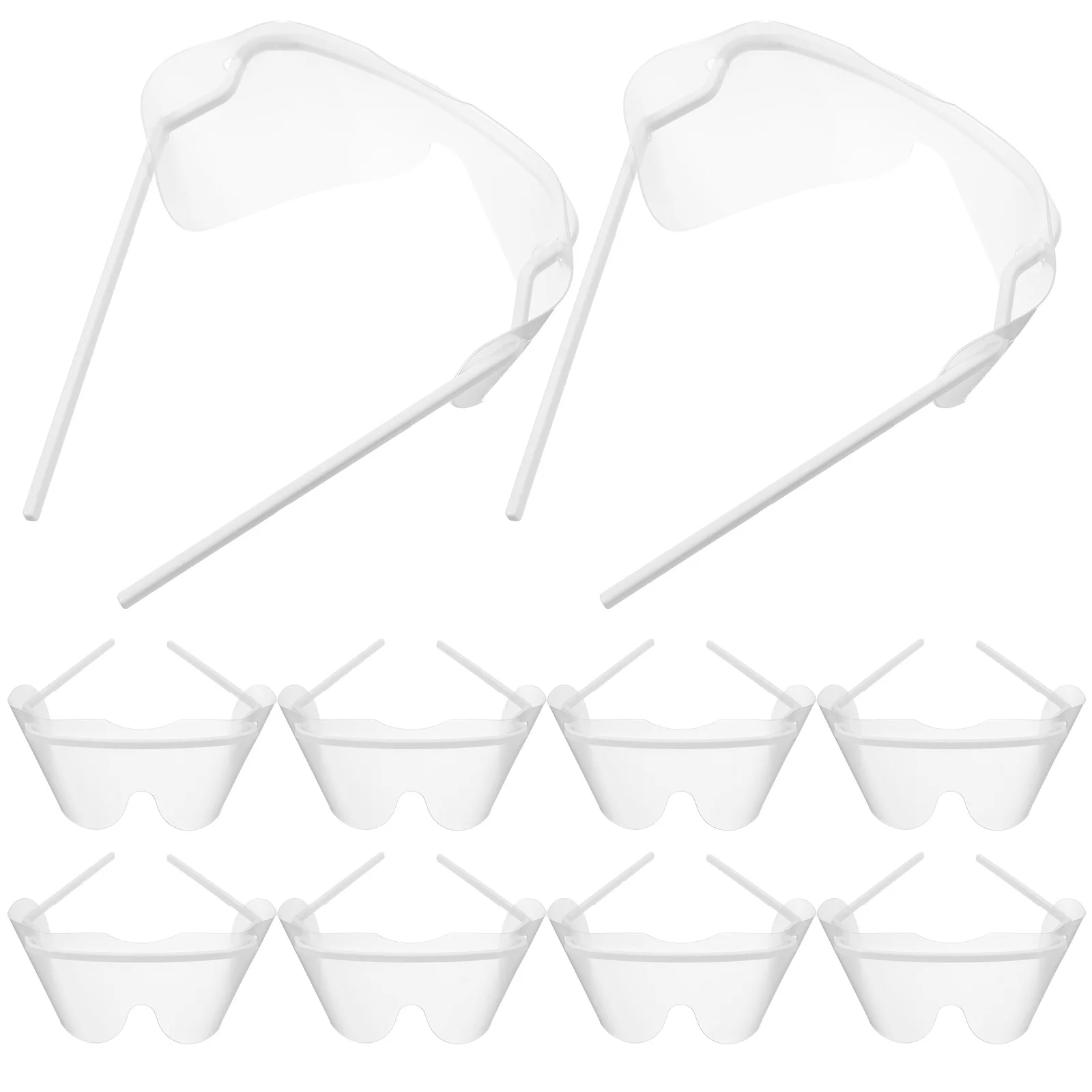 10Pcs Protective Eyewear Fog Proof Dust Proof Liquid Resistant Safety Goggles for Lab Cooking Nursing Outdoor Use
10Pcs Protective Eyewear Fog Proof Dust Proof Liquid Resistant Safety Goggles for Lab Cooking Nursing Outdoor Use