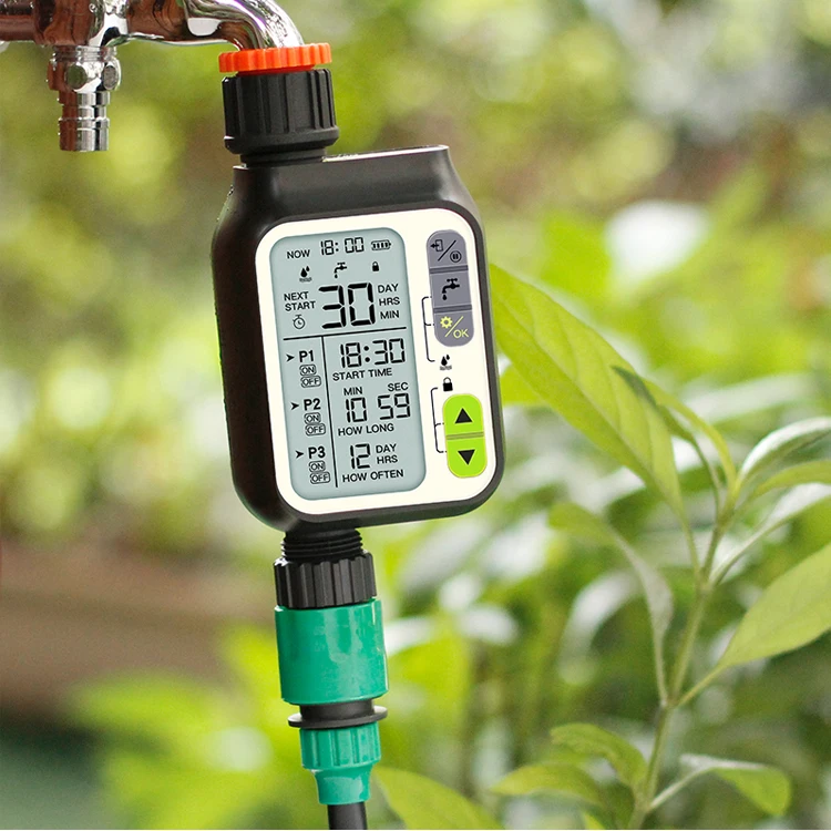 Home Garden Irrigation Controller Rain Sensor Automatic Watering Timer for Water Irrigation
Home Garden Irrigation Controller Rain Sensor Automatic Watering Timer for Water Irrigation