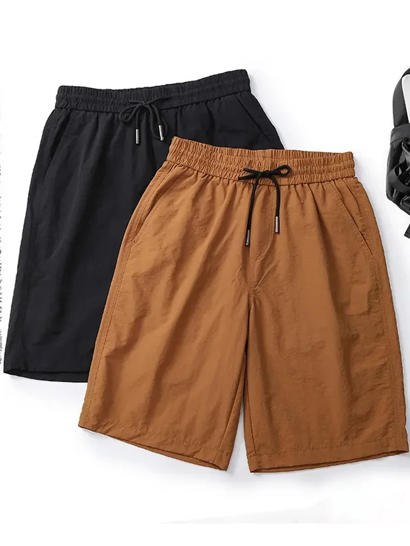 Мужские легкие быстросохнущие дышащие спортивные брюки для бега на открытом воздухе, летние, новые, повседневные, длиной до колена
Мужские легкие быстросохнущие дышащие спортивные брюки для бега на открытом воздухе, летние, новые, повседневные, длиной до колена