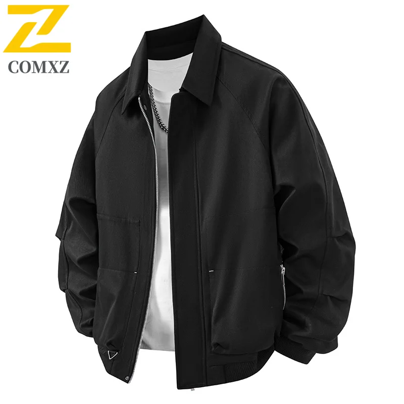 Fashionable Men's Windbreaker Spring Pure Color Simple Style Youth Men's Outdoor Travel Lapel Coat Harajuku Style Men's Clothing
Fashionable Men's Windbreaker Spring Pure Color Simple Style Youth Men's Outdoor Travel Lapel Coat Harajuku Style Men's Clothing
