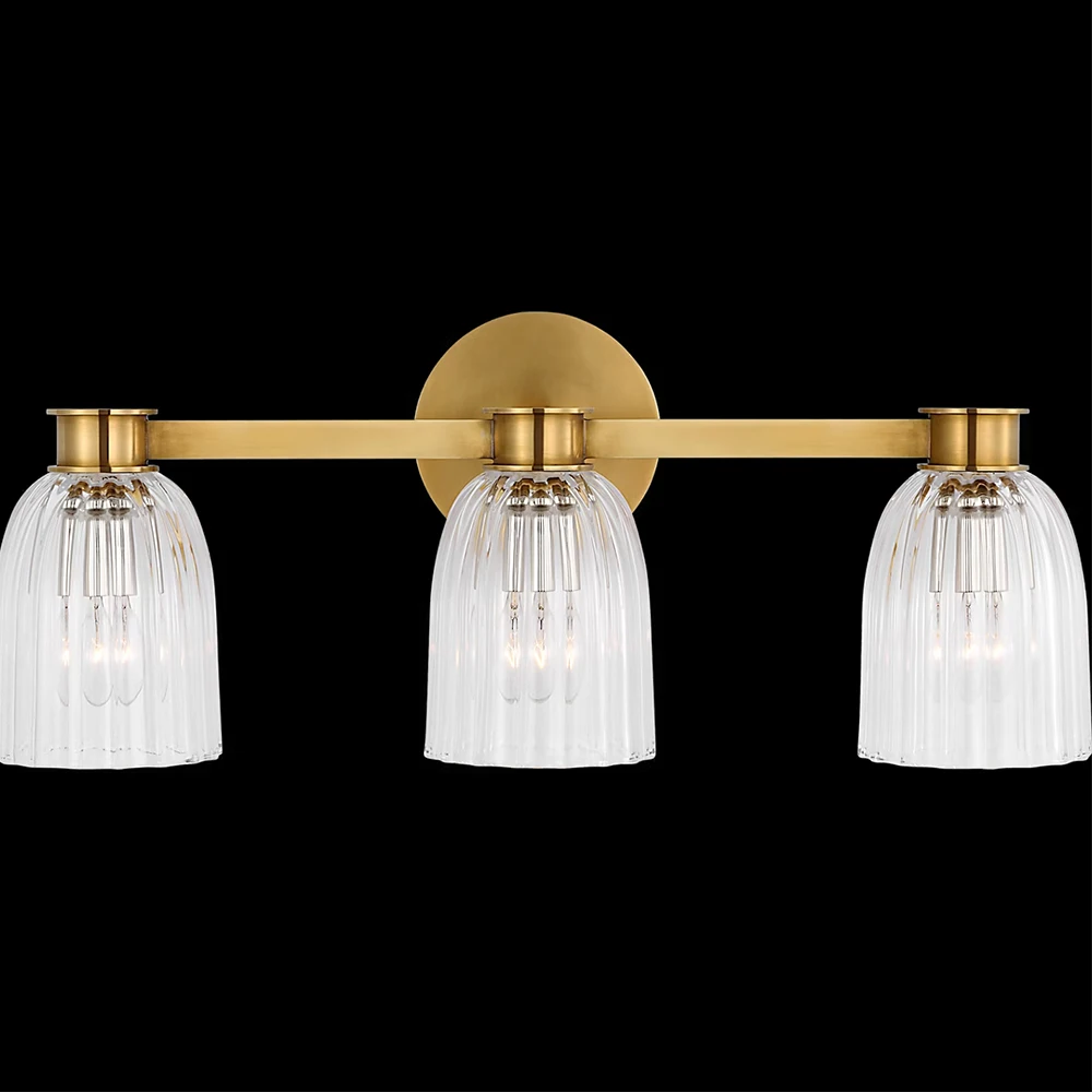 European Vintage Glass Wall Light Bathroom Bedroom Hallway Gold Wall Lamps
European Vintage Glass Wall Light Bathroom Bedroom Hallway Gold Wall Lamps