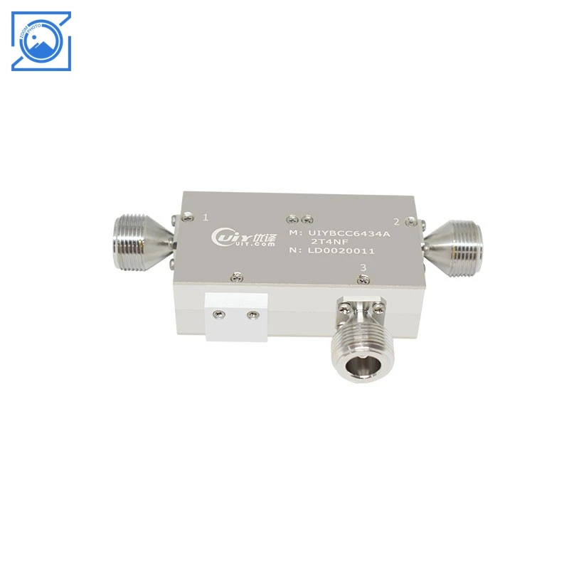 UIYBCC6434A 2.0-4.0GHz Broadband Coaxial Circulator RF Circulator Module UIYBCC6434A2T4NF with N Connector
UIYBCC6434A 2.0-4.0GHz Broadband Coaxial Circulator RF Circulator Module UIYBCC6434A2T4NF with N Connector