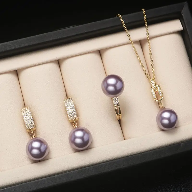 New Dubai European Freshwater Pearl Necklace, Earrings, Rings, Couple Wedding Party Gifts, Jewelry Set for Lovers YY10619
New Dubai European Freshwater Pearl Necklace, Earrings, Rings, Couple Wedding Party Gifts, Jewelry Set for Lovers YY10619