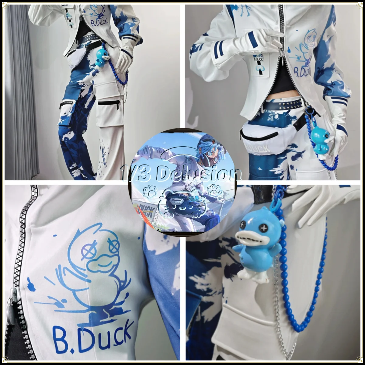 Identity V Aesop Carl B.DUCK Cosplay Full Set Cute Cartoon Linkage Uniform Halloween Carnival Party Christmas 1/3 Delusion
Identity V Aesop Carl B.DUCK Cosplay Full Set Cute Cartoon Linkage Uniform Halloween Carnival Party Christmas 1/3 Delusion