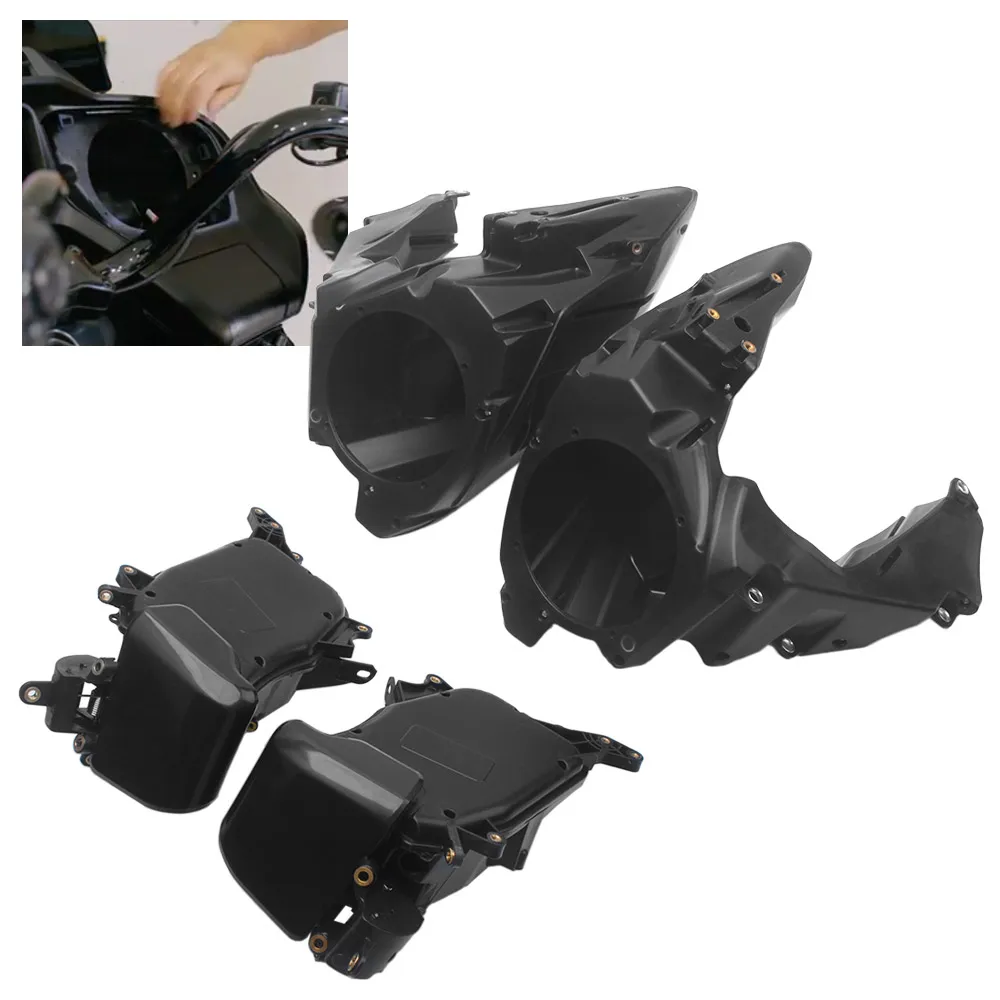 Motorcycle Inner Fairing Speaker Covers And Storage Glove Box For Harley Touring Road Glide CVO/SE ST FLTRX 2023-2026
Motorcycle Inner Fairing Speaker Covers And Storage Glove Box For Harley Touring Road Glide CVO/SE ST FLTRX 2023-2026