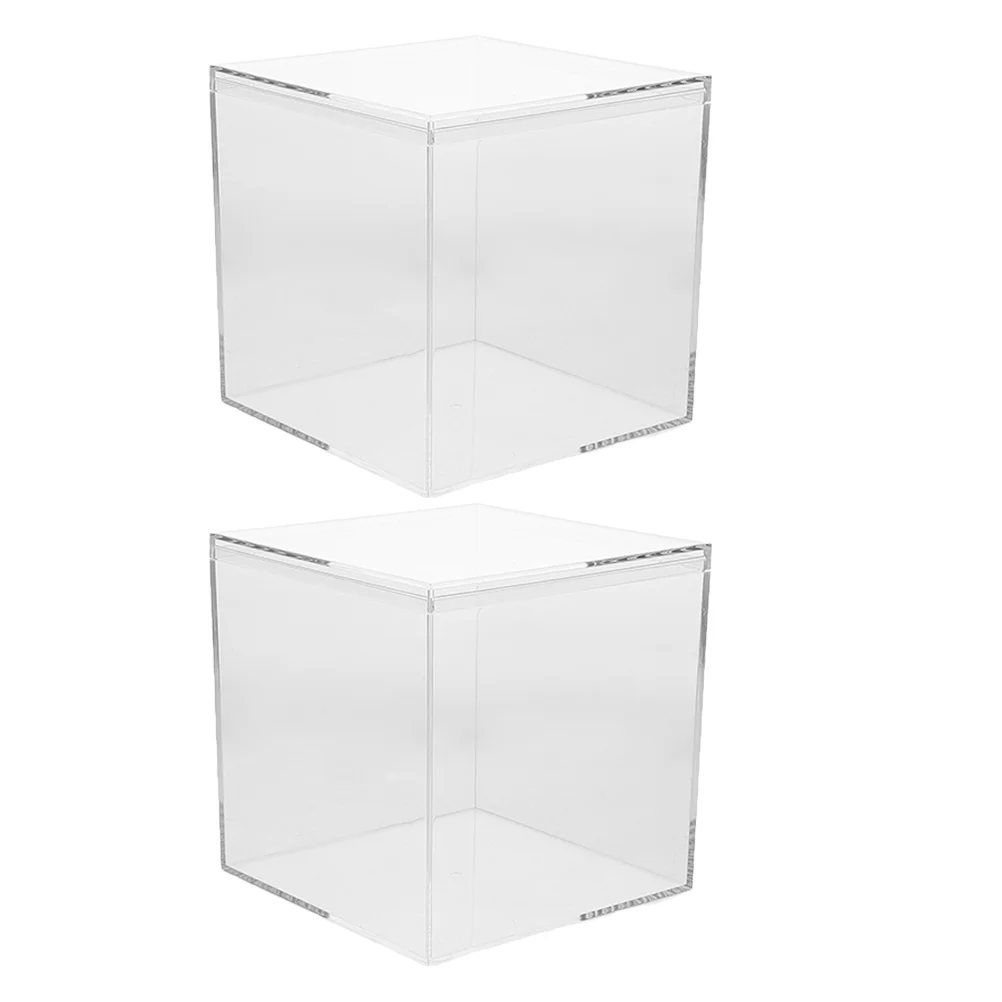 2 Pcs Wedding Candy Box Jewelry Gift Boxes Clear Cube Favour Plastic Empty Chocolate Display Case Cubes
2 Pcs Wedding Candy Box Jewelry Gift Boxes Clear Cube Favour Plastic Empty Chocolate Display Case Cubes