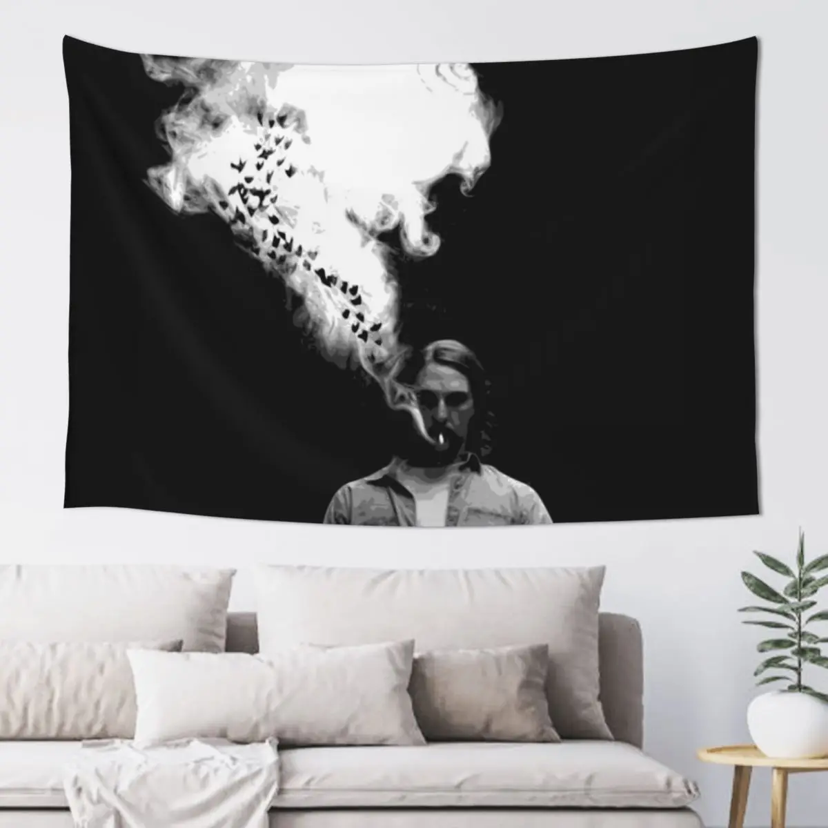Rustin Cohle from True Detective Smoking a Cigarette Tapestry Decoration For Home Wall Decor Hanging Tapestry
Rustin Cohle from True Detective Smoking a Cigarette Tapestry Decoration For Home Wall Decor Hanging Tapestry