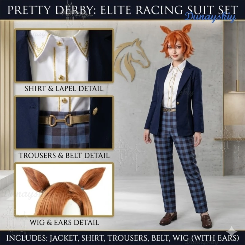 Pretty Derby Opera O Private Suit Cosplay Costume Two Dimensional Anime Game Suit Outfit For Men Role Playing Party Lolita Dress
Pretty Derby Opera O Private Suit Cosplay Costume Two Dimensional Anime Game Suit Outfit For Men Role Playing Party Lolita Dress