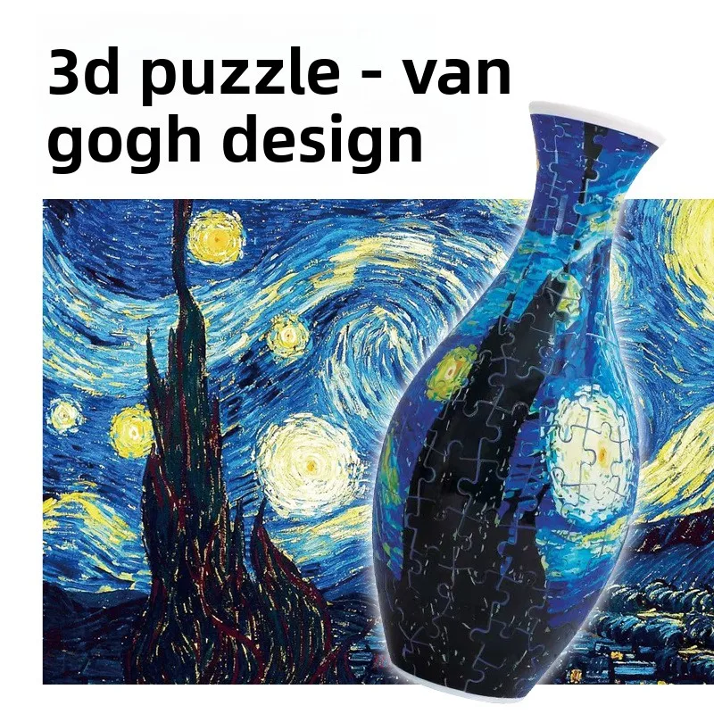 Трансграничная ваза-головоломка 3D своими руками | Синий и белый фарфоровый декор | Игрушка для цветочной композиции | Детский подарок и настольный орнамент
Трансграничная ваза-головоломка 3D своими руками | Синий и белый фарфоровый декор | Игрушка для цветочной композиции | Детский подарок и настольный орнамент