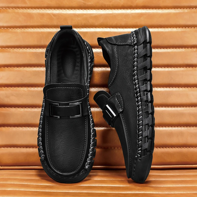 Soft casual leather shoes man black breathable comfortable mens Hand-sewn classic Low-top dress Shoes business shoes size 46 44
Soft casual leather shoes man black breathable comfortable mens Hand-sewn classic Low-top dress Shoes business shoes size 46 44