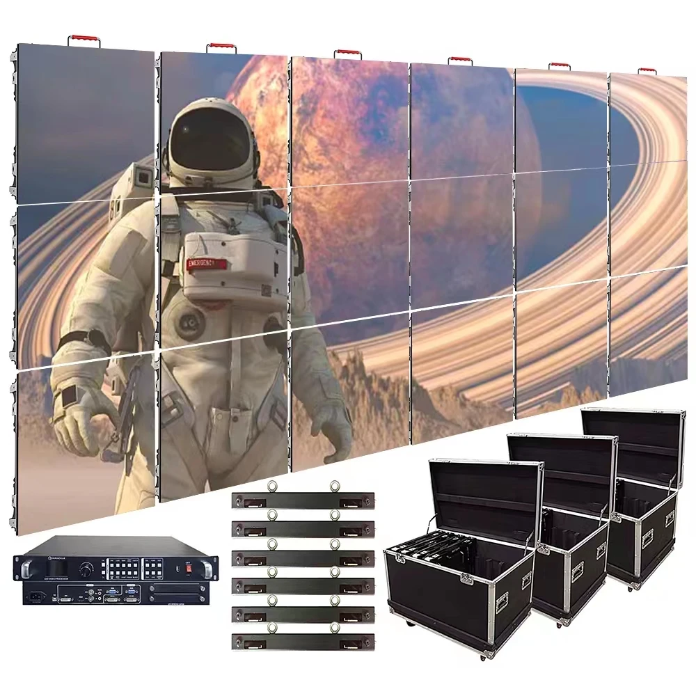 High Quality LED Screen Video Wall Price CE FCC ROHS IP65 Anti-corrosion P2 P2.5 P3 500*500mm LED Display Screen LED Video Wall
High Quality LED Screen Video Wall Price CE FCC ROHS IP65 Anti-corrosion P2 P2.5 P3 500*500mm LED Display Screen LED Video Wall