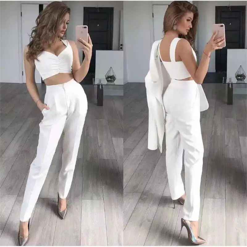 Loose Long Sve Tee-Piece Set Women's Casual Suit Pure Color Suit Pants Casual Pants Comfortable Breathable PU Material
Loose Long Sve Tee-Piece Set Women's Casual Suit Pure Color Suit Pants Casual Pants Comfortable Breathable PU Material