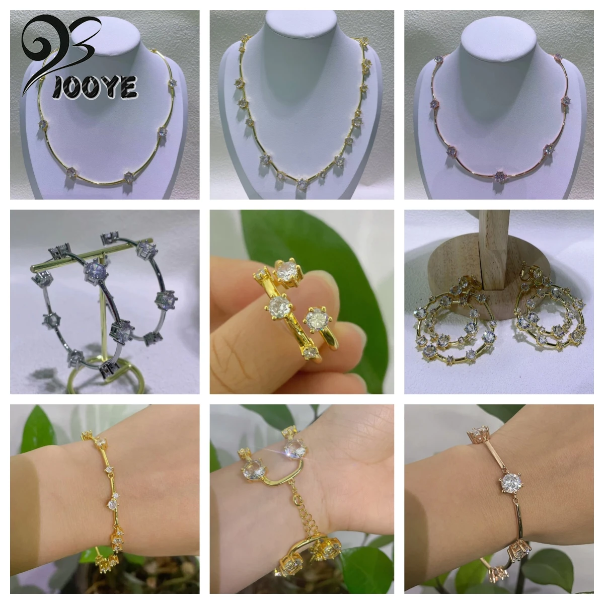 2025 High Quality Fine Jewelry Set Charm Diamond Crystal Fashion Personalized Necklace Bracelet Earrings Romantic Gift for Women
2025 High Quality Fine Jewelry Set Charm Diamond Crystal Fashion Personalized Necklace Bracelet Earrings Romantic Gift for Women