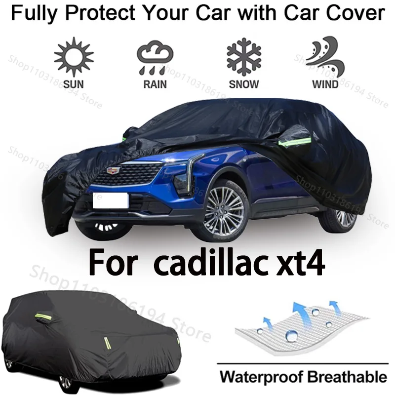 Полный автомобильный чехол для Cadillac XT4, наружное защитное снаряжение, защита от снега, солнцезащитный козырек, водонепроницаемые и пыленепроницаемые автомобильные аксессуары
Полный автомобильный чехол для Cadillac XT4, наружное защитное снаряжение, защита от снега, солнцезащитный козырек, водонепроницаемые и пыленепроницаемые автомобильные аксессуары