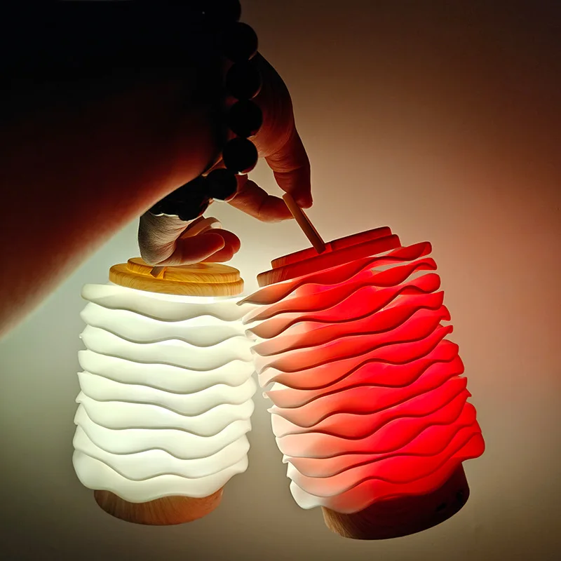 Cross-border creative atmosphere light RGB colorful remote control bedroom bedside light decoration touch dimming portable
Cross-border creative atmosphere light RGB colorful remote control bedroom bedside light decoration touch dimming portable