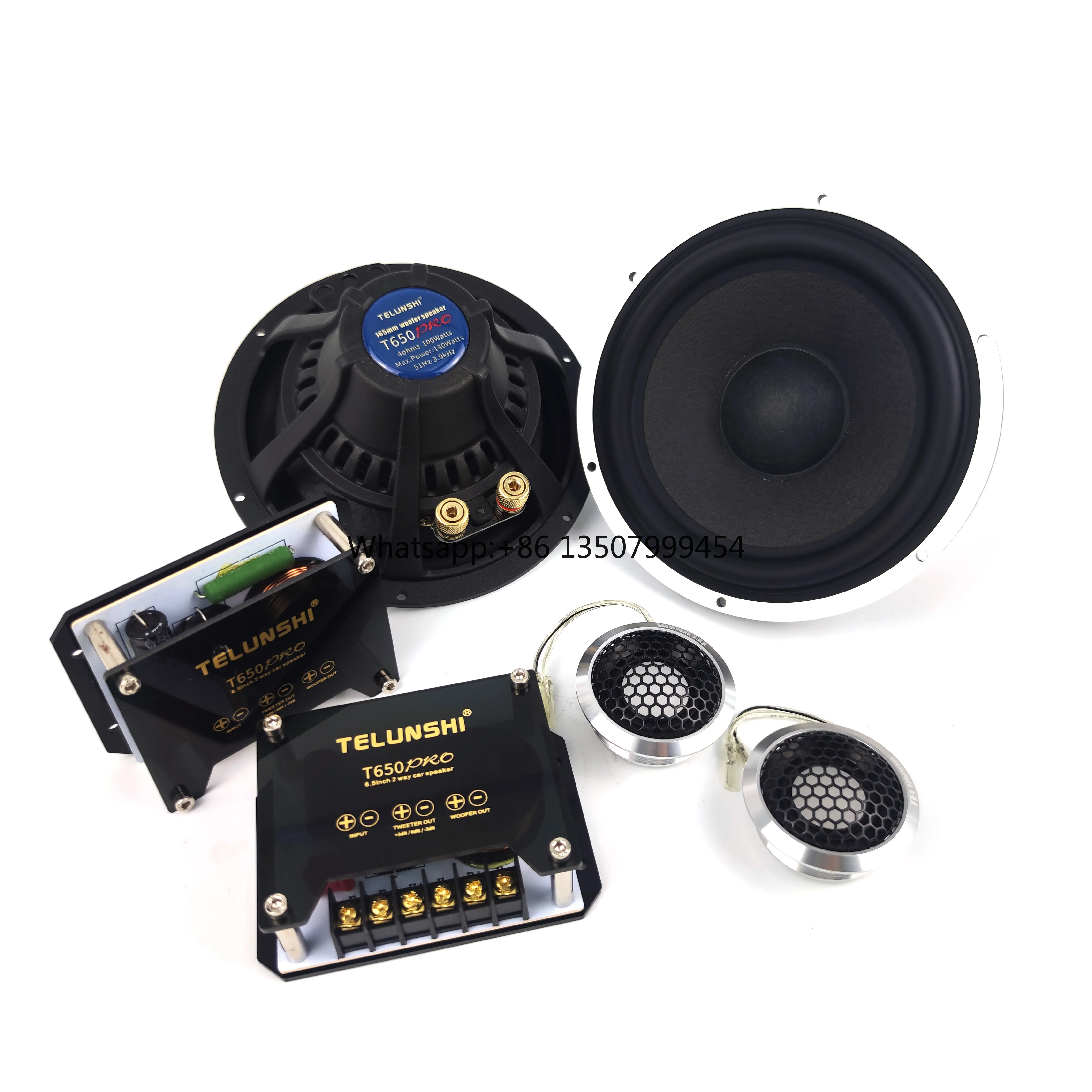 OEM 6.5 Inch 2-Way Musical Audio System Sound Speakers round Car Audio Speaker
OEM 6.5 Inch 2-Way Musical Audio System Sound Speakers round Car Audio Speaker