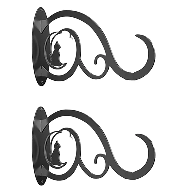 ABKW-2 Piece Garden Iron Hook Bracket Black For Outdoor Indoor Hanging Plants Supplies
ABKW-2 Piece Garden Iron Hook Bracket Black For Outdoor Indoor Hanging Plants Supplies
