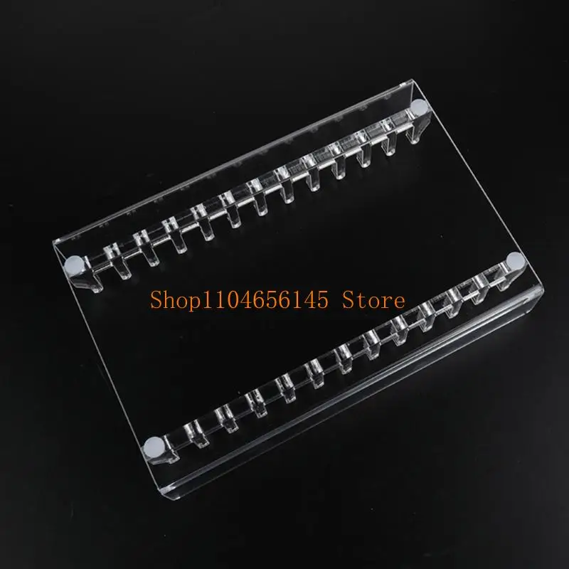 652F Clear Acrylic CDs Display Stand, Space Saving Storage Rack for Organizing 12 Standard CDs
652F Clear Acrylic CDs Display Stand, Space Saving Storage Rack for Organizing 12 Standard CDs