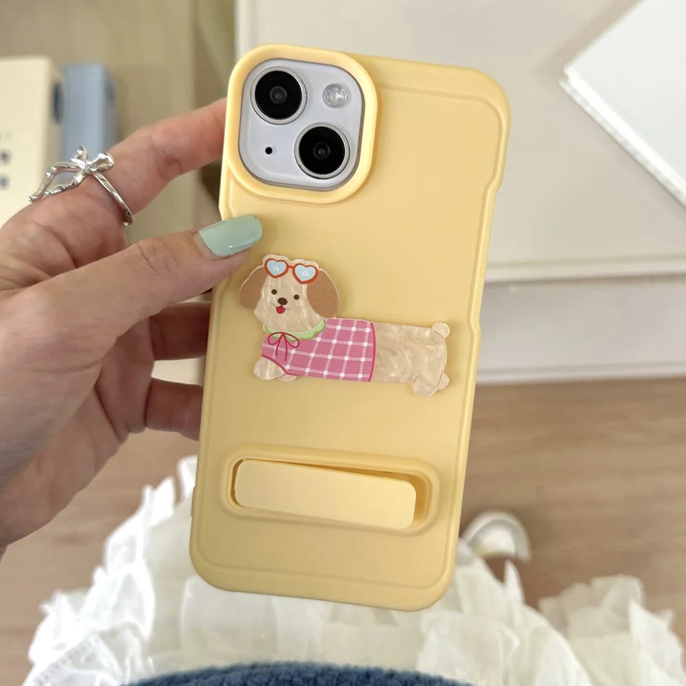Korean 3D Cute Cartoon Puppy Phone Cases For iPhone 13 Pro Max Case Funda iPhone 16 15 14 11 12 Pro Shockproof Covers With Stand
Korean 3D Cute Cartoon Puppy Phone Cases For iPhone 13 Pro Max Case Funda iPhone 16 15 14 11 12 Pro Shockproof Covers With Stand
