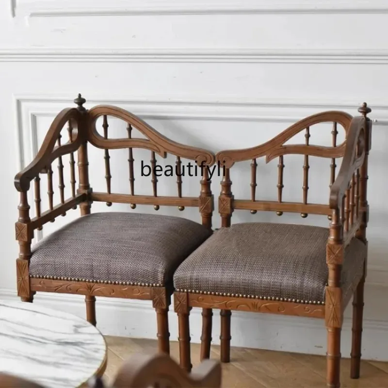 A176 Угловой стул с резьбой по дереву, средневековый потертый римский стул с колонной, обеденный стул, скамейка для отдыха, мягкая маленькая квартира
A176 Угловой стул с резьбой по дереву, средневековый потертый римский стул с колонной, обеденный стул, скамейка для отдыха, мягкая маленькая квартира