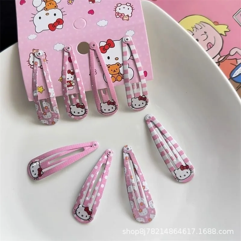 20pcs Hello Kitty Hairpin Cute Pink Women Anime Cartoon KT Clip Sweet Girl Liu Hai Edge Clip Decoration Festival Gift Wholesale
20pcs Hello Kitty Hairpin Cute Pink Women Anime Cartoon KT Clip Sweet Girl Liu Hai Edge Clip Decoration Festival Gift Wholesale