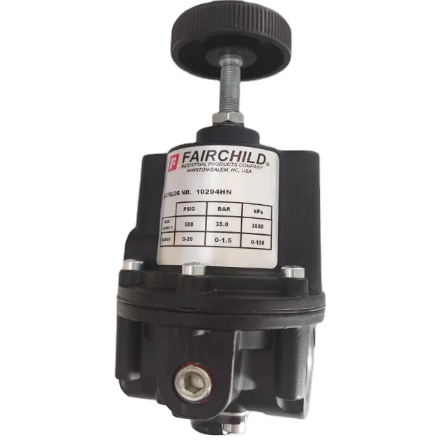 2025 Fairchild 10204HN Модель 10, высокопневматический прецизионный регулятор, регуляторы давления
2025 Fairchild 10204HN Модель 10, высокопневматический прецизионный регулятор, регуляторы давления