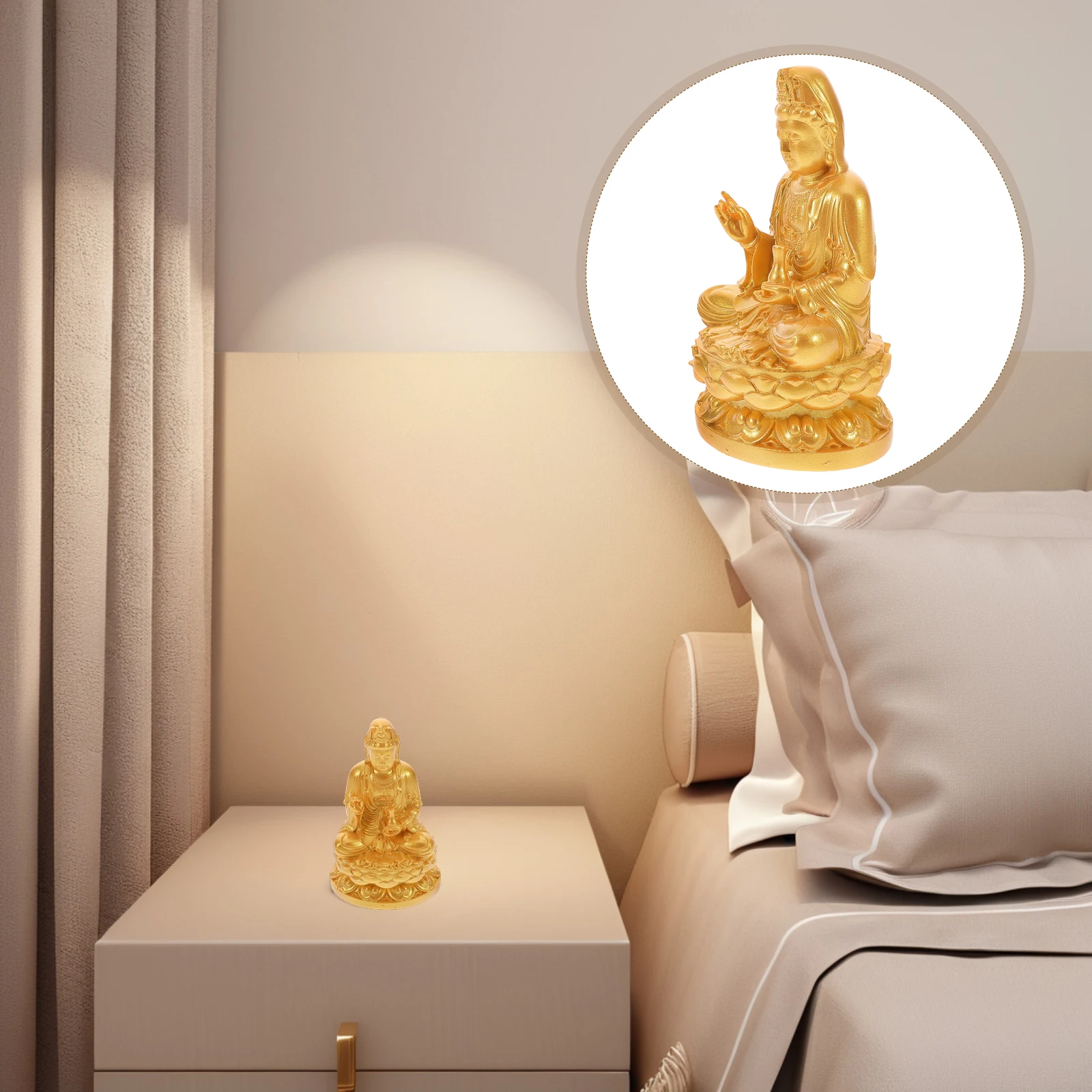 Resin Avalokitesvara Statue Feng Shui Decor Spiritual Home Ornament Meditation Bodhisattva Ornament Guan Yin Statue For Office
Resin Avalokitesvara Statue Feng Shui Decor Spiritual Home Ornament Meditation Bodhisattva Ornament Guan Yin Statue For Office