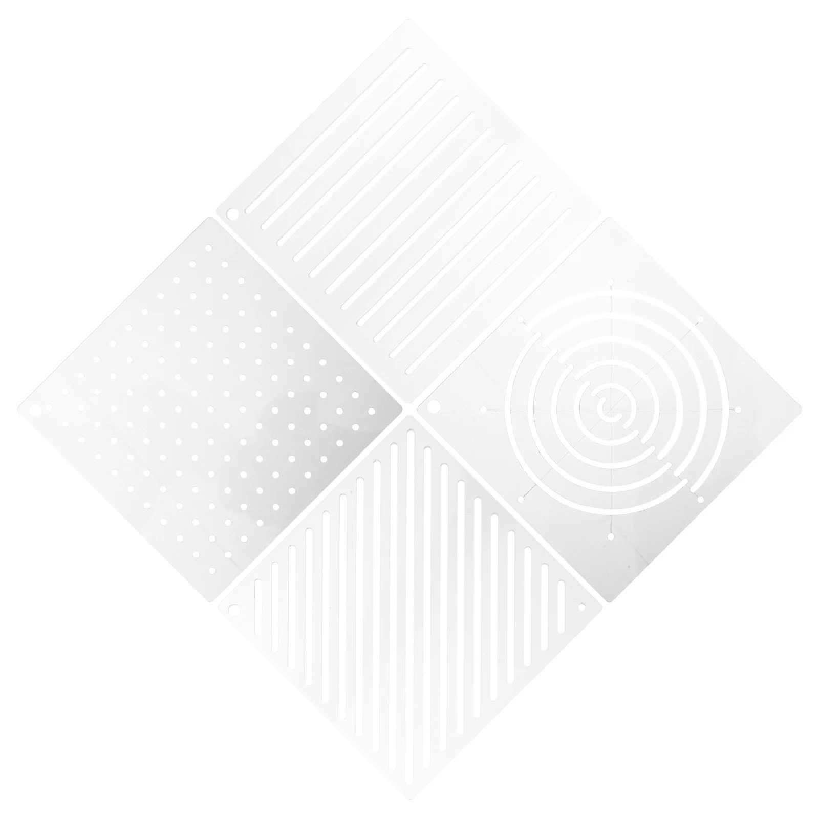 4pcs Quilting Stencils Templates Transparent Acrylic Geometric Pattern Drawing Tool For Machine Hand Embroidery Sewing Crafts
4pcs Quilting Stencils Templates Transparent Acrylic Geometric Pattern Drawing Tool For Machine Hand Embroidery Sewing Crafts