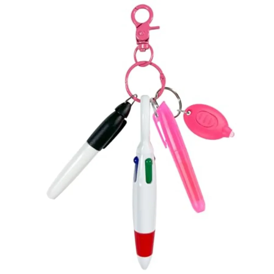 5 Pcs Nurse Accessories Pen Set, Nursing Essentials Include Badge Keychain Clip, Mini Highlighter, Permanent Marker, Ballpoint
5 Pcs Nurse Accessories Pen Set, Nursing Essentials Include Badge Keychain Clip, Mini Highlighter, Permanent Marker, Ballpoint
