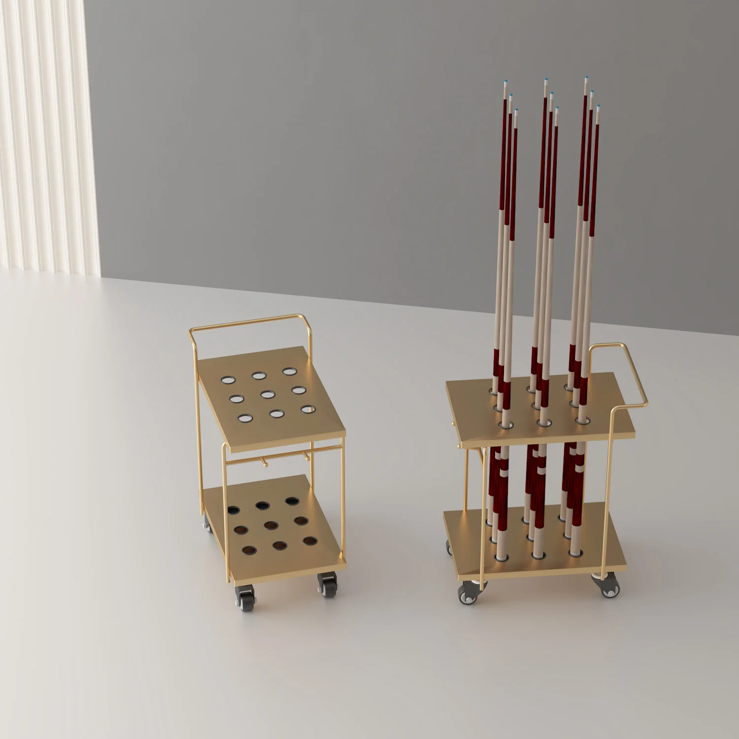 Movable billiard club holder placement rack Floor-to-ceiling club storage rack Billiard holder Club placement rack
Movable billiard club holder placement rack Floor-to-ceiling club storage rack Billiard holder Club placement rack
