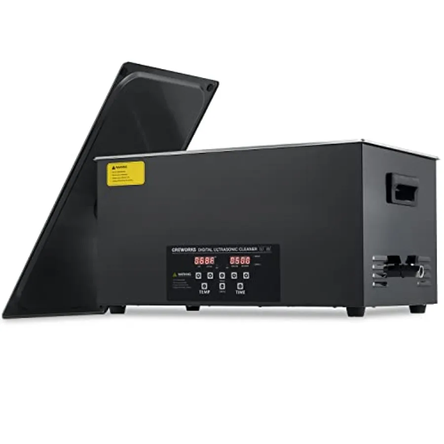 2 Digital Ultrasonic Cleaning hine with Degas and Gentle Mode, 480W Ultrasonic Cleaner hine with Heater and Timer, 5.8 gal Ultr
2 Digital Ultrasonic Cleaning hine with Degas and Gentle Mode, 480W Ultrasonic Cleaner hine with Heater and Timer, 5.8 gal Ultr