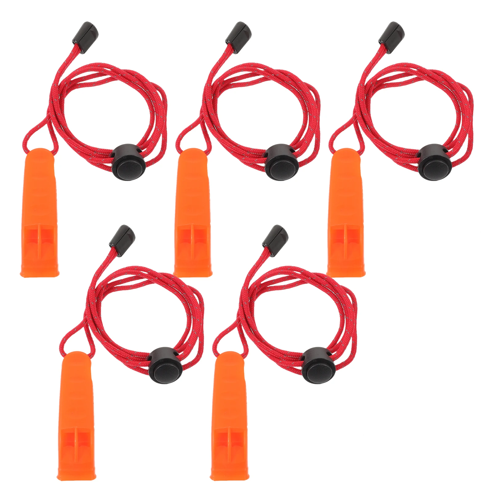 5pcs High Pitch Whistle Portable Emergency Outdoor Red Tail Rope Survival Sports Team Gifts Teachers Referee Training Dog Bird
5pcs High Pitch Whistle Portable Emergency Outdoor Red Tail Rope Survival Sports Team Gifts Teachers Referee Training Dog Bird