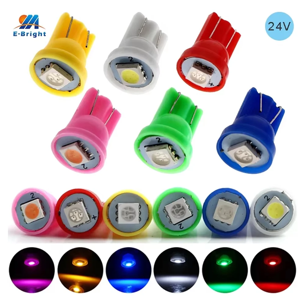 10pcs Colorful 194 T10 #555 Wedge Base 1SMD 5050 12V 24V AC Various Colour Available for Bally Pinball Game Machine Lamp Bulbs
10pcs Colorful 194 T10 #555 Wedge Base 1SMD 5050 12V 24V AC Various Colour Available for Bally Pinball Game Machine Lamp Bulbs