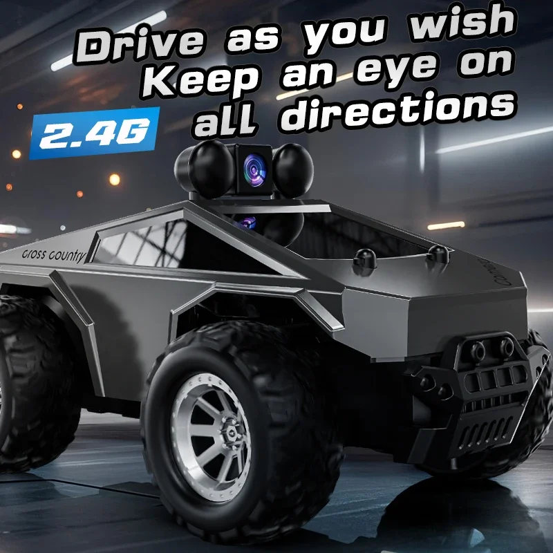 JHD KF29 Rc Car 1/28 With Camera Simulation Cybertruck Pickup Remote Control Car Wifi 2.4G High-Speed Vehicle Toy Gift
JHD KF29 Rc Car 1/28 With Camera Simulation Cybertruck Pickup Remote Control Car Wifi 2.4G High-Speed Vehicle Toy Gift