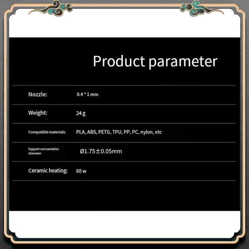 Комплект нагревательных блоков Reliable-K1 300 ° C Высокотемпературная печать, равномерная подача, нагрев 60 Вт для 3D-принтера K1/K1 MAX
Комплект нагревательных блоков Reliable-K1 300 ° C Высокотемпературная печать, равномерная подача, нагрев 60 Вт для 3D-принтера K1/K1 MAX