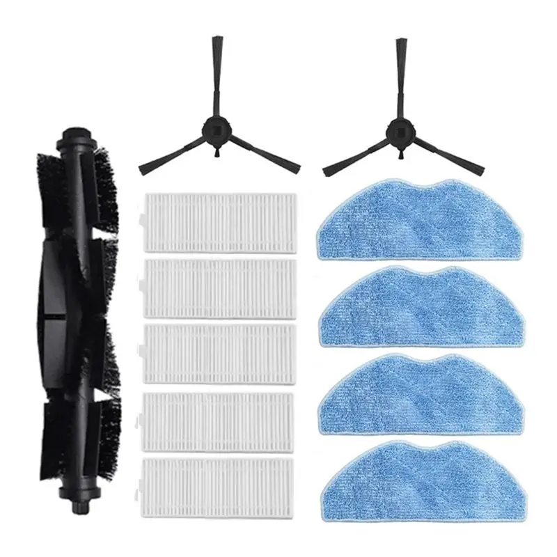 [NEW!ABAG】 12PCS Main Side Brush HEPA Filter Mop Cloth Black & White & Blue Plastic+Microfiber For 360 S8 / S8 Plus Robotic Vacu
[NEW!ABAG】 12PCS Main Side Brush HEPA Filter Mop Cloth Black & White & Blue Plastic+Microfiber For 360 S8 / S8 Plus Robotic Vacu