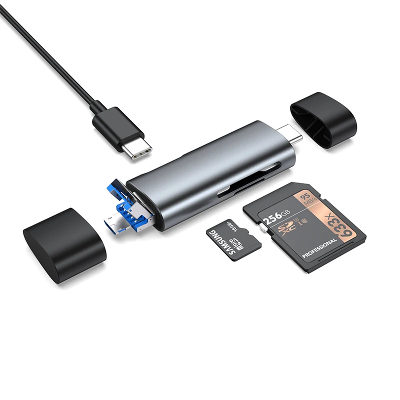 Многофункциональный кардридер usb 3,0, USB Type C на SD, TF, адаптер для карт памяти, многофункциональный кардридер, высокоскоростной флеш-накопитель для компьютера
Многофункциональный кардридер usb 3,0, USB Type C на SD, TF, адаптер для карт памяти, многофункциональный кардридер, высокоскоростной флеш-накопитель для компьютера