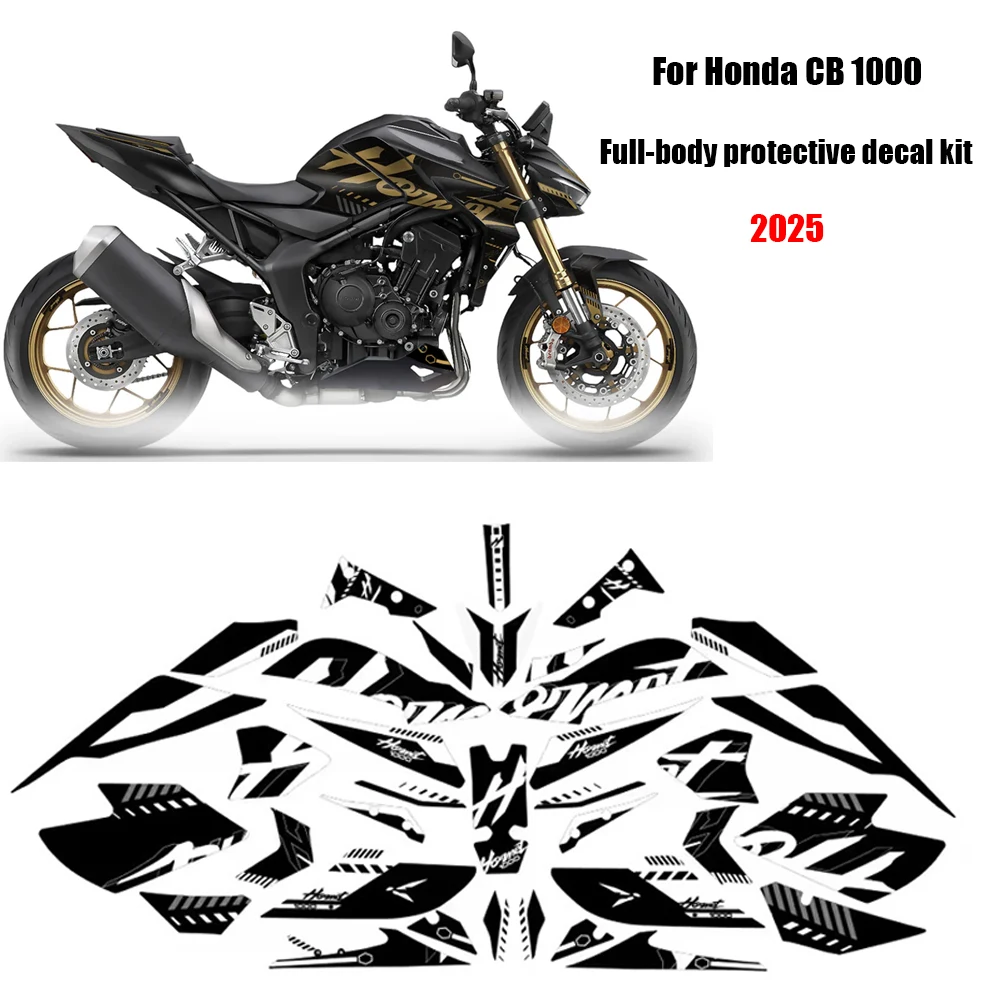 For Honda CB1000 Waterproof and scratch-resistant Paint protection stickers Hornet 2025 CB 1000 Full-body protective decal kit
For Honda CB1000 Waterproof and scratch-resistant Paint protection stickers Hornet 2025 CB 1000 Full-body protective decal kit