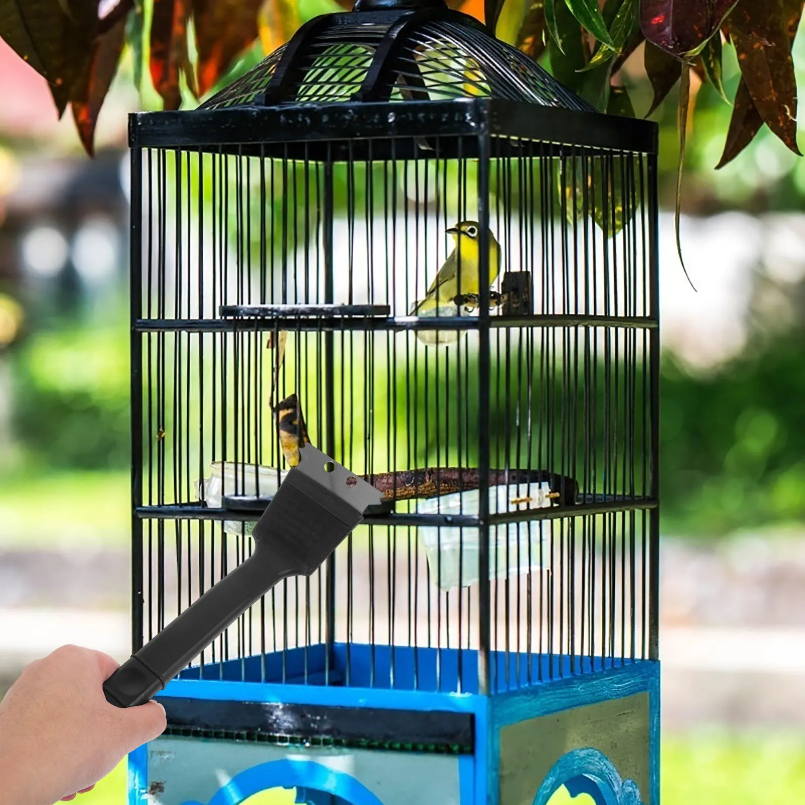 Bird Cage Cleaning Brush Large Size Black Stainless Steel Plastic Long Handle for Parrot Birdcage Cleaner Tools Cages
Bird Cage Cleaning Brush Large Size Black Stainless Steel Plastic Long Handle for Parrot Birdcage Cleaner Tools Cages