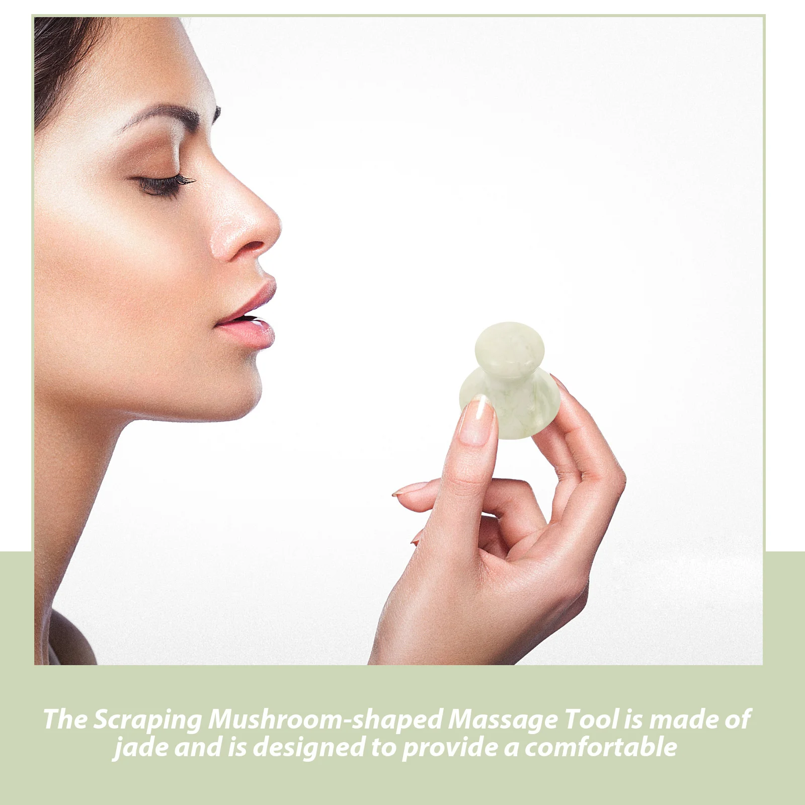 Face Massager Tool Manual Facial Roller Massaging Mushroom Stone Smoother for Adult
Face Massager Tool Manual Facial Roller Massaging Mushroom Stone Smoother for Adult