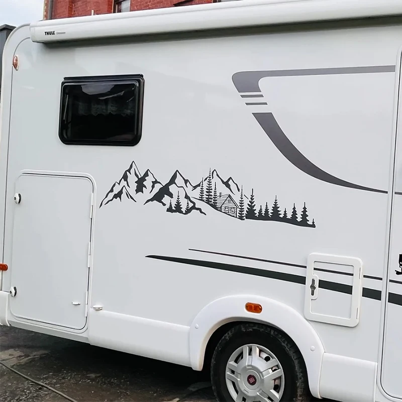 Mountain and Treeline for Cartoon Stickers Decoration Car Body Large Pattern Outdoor Stickers Accessories Waterproof Vinyl Decal
Mountain and Treeline for Cartoon Stickers Decoration Car Body Large Pattern Outdoor Stickers Accessories Waterproof Vinyl Decal