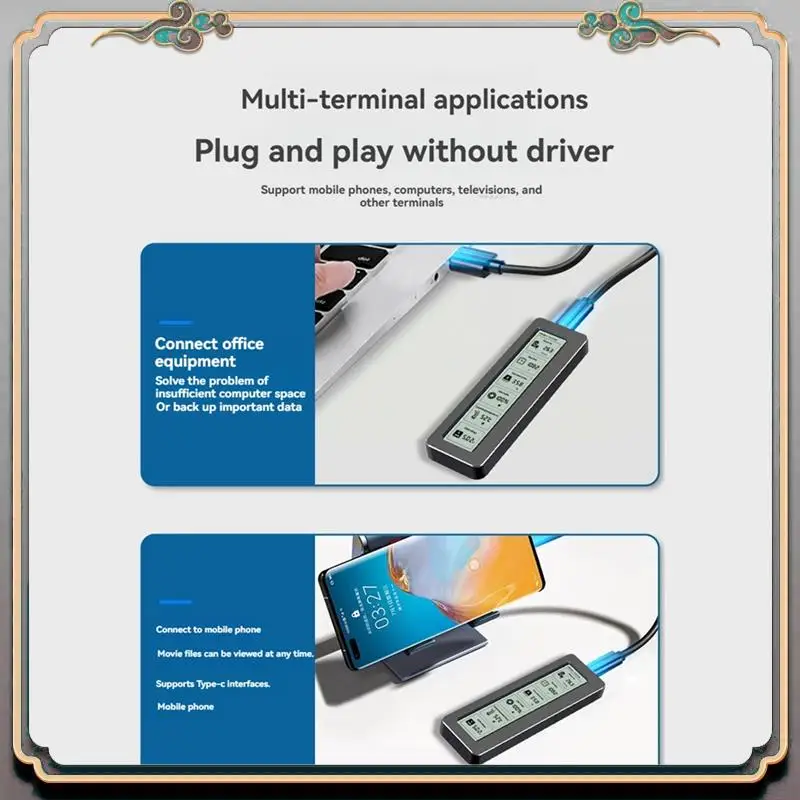 Durable M2 Nvme Enclosure USB 3.2 Gen2 10Gbps Pcie SSD Box M.2 Nvme SSD Case Intelligent Digital Health Monitoring M.2 SSD Case
Durable M2 Nvme Enclosure USB 3.2 Gen2 10Gbps Pcie SSD Box M.2 Nvme SSD Case Intelligent Digital Health Monitoring M.2 SSD Case